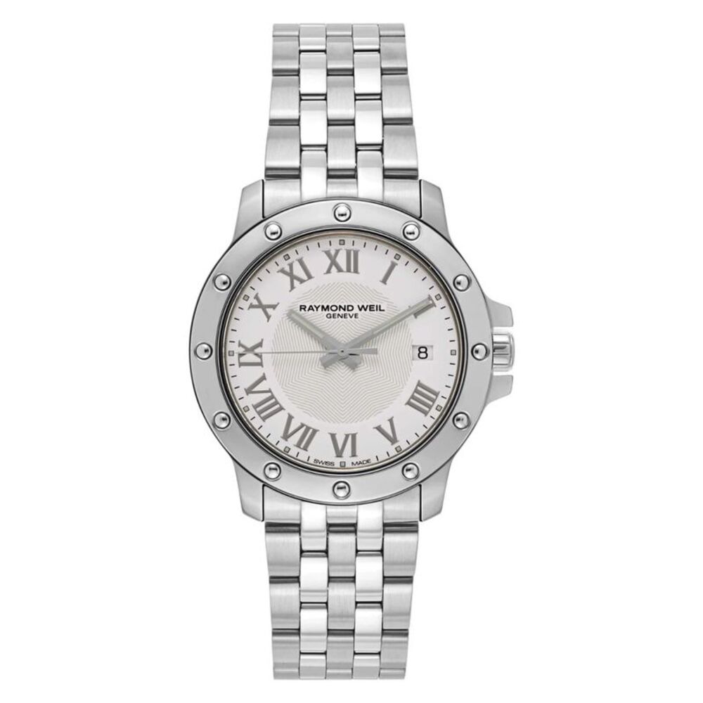 Raymond Weil Men's Tango White Dial Watch - 5599-ST-00308